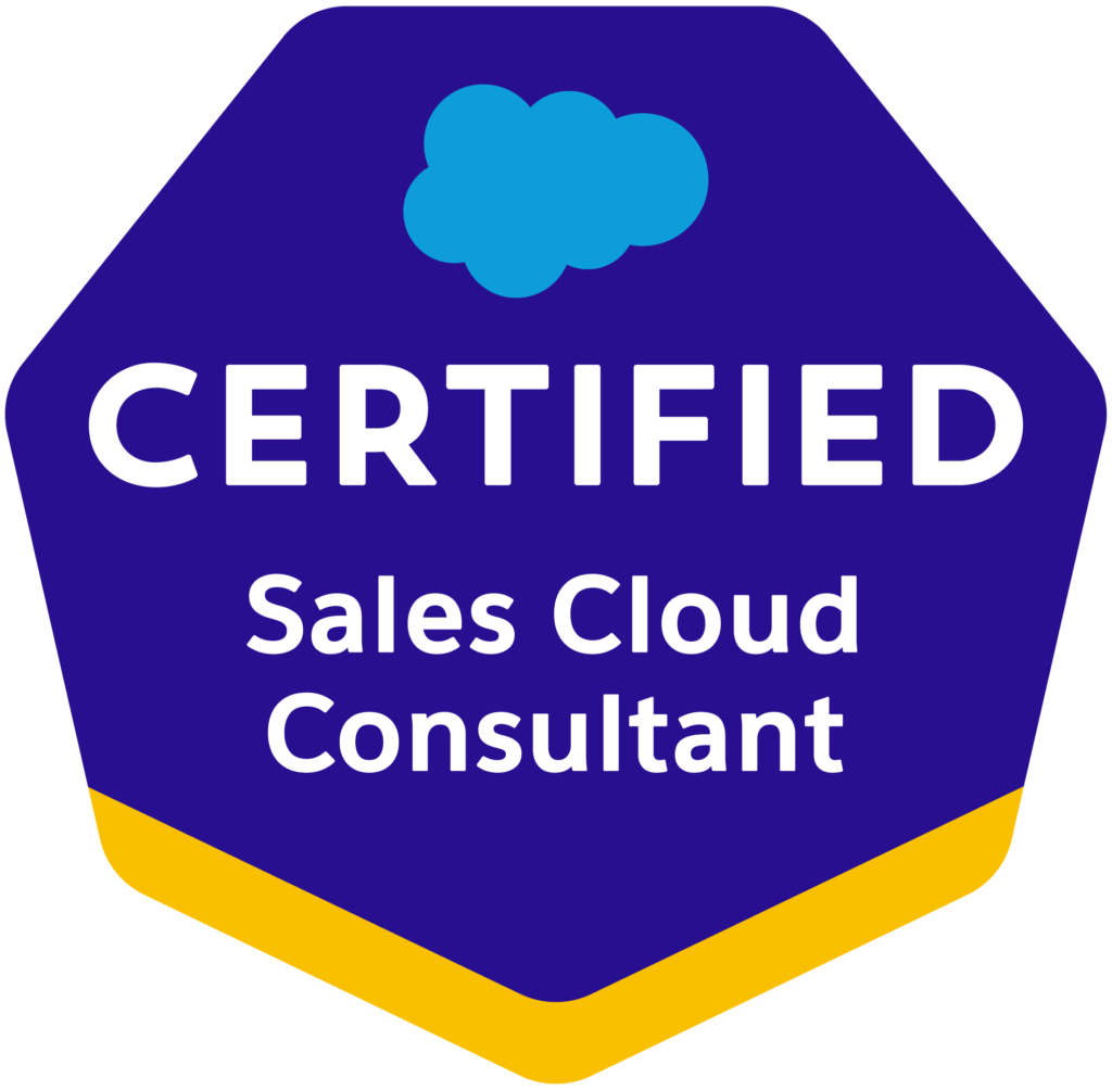 Salesforce Certified Sales Cloud Consultant Badge