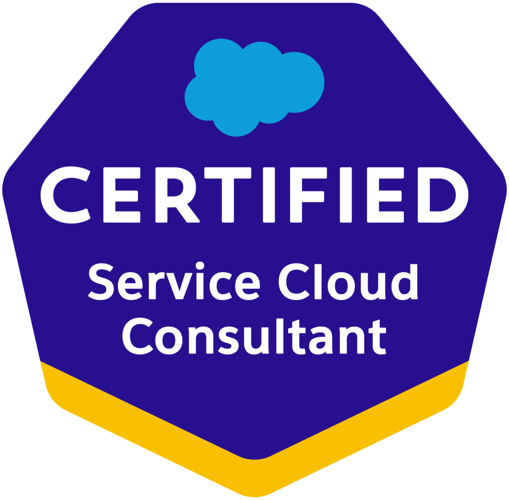 Salesforce Certified Service Cloud Consultant Badge