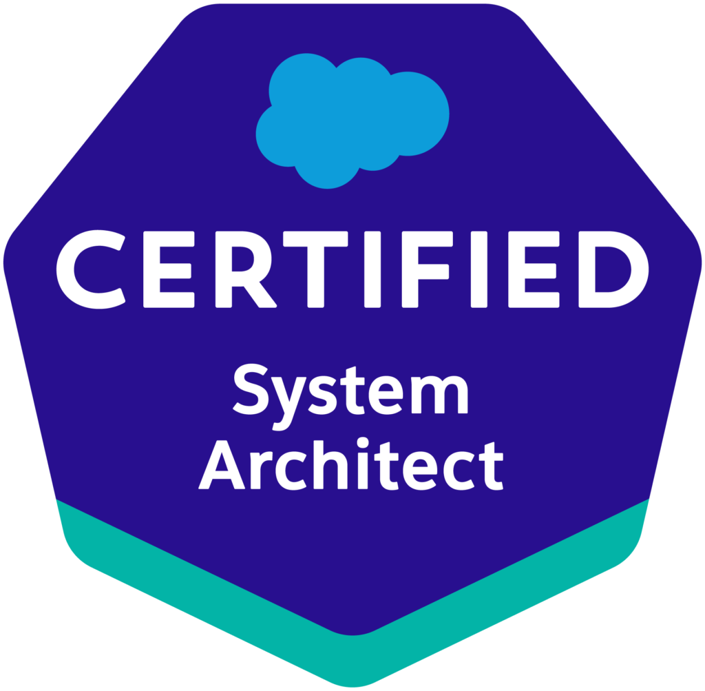 Salesforce Certified System Architect Badge