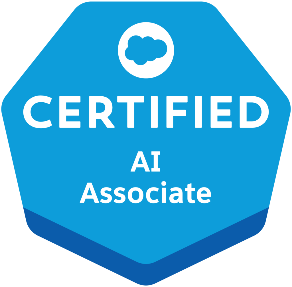 Salesforce Certified AI Associate Badge