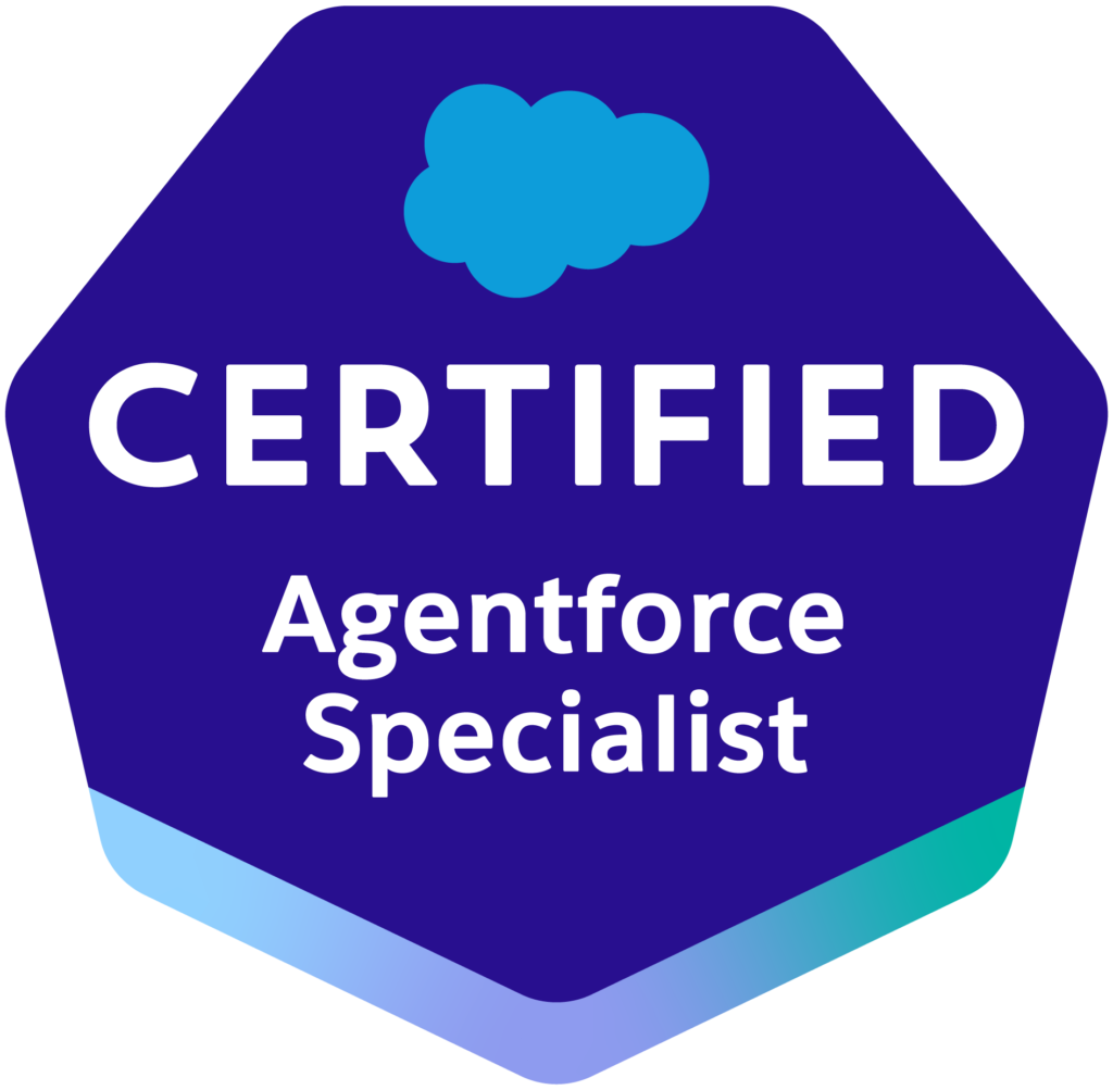 Salesforce Certified Agentforce Specialist Badge